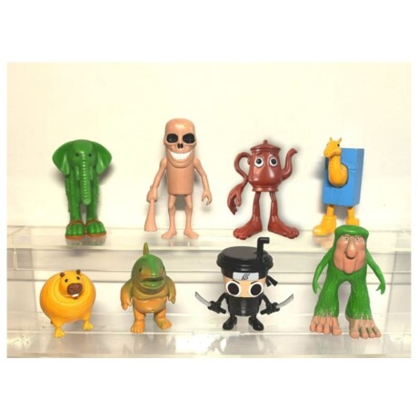 Pack X4 Muñecos Brain Rot 2210 en Blister Varios Modelos 001