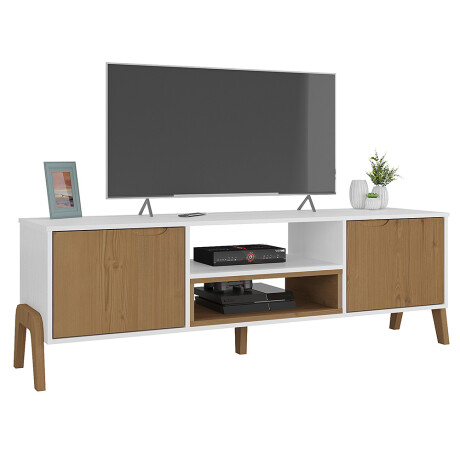 Rack de tv Linea Veneza Blanco/Miel