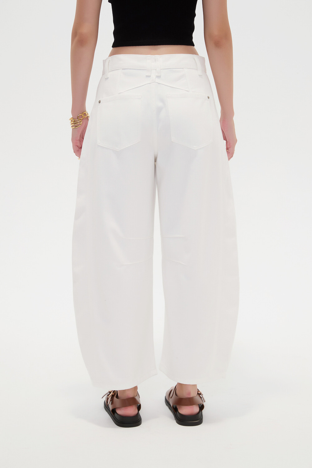 Pantalon Rynara Marfil / Off White