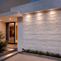 REVESTIMIENTO PARA EXTERIOR DE POLIURETANO IMITACION PIEDRA CEMENT WHITE / PLACA DE 120X60 CM Revestimiento Para Exterior De Poliuretano Imitacion Piedra Cement White / Placa De 120x60 Cm