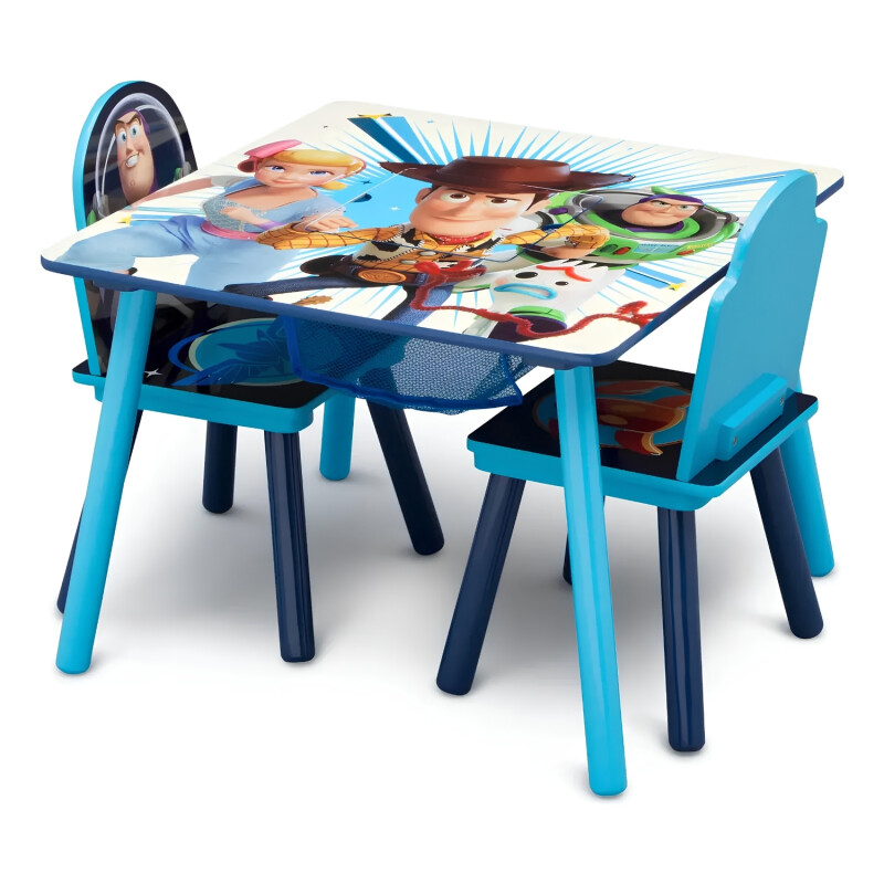 Juego de Mesa y Sillas Inf. Disney C/Almac. Toy Story Juego de Mesa y Sillas Inf. Disney C/Almac. Toy Story