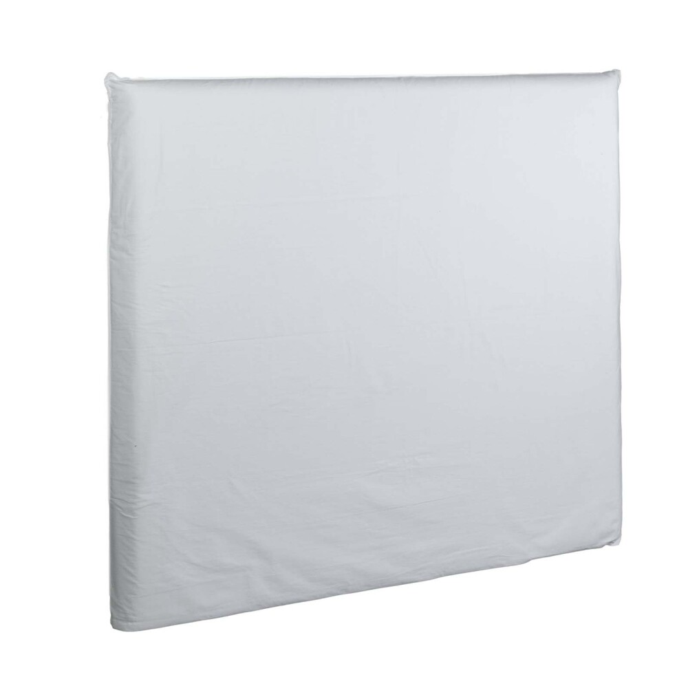 RESPALDO CON FUNDA KING TELA BLANCO MAIA