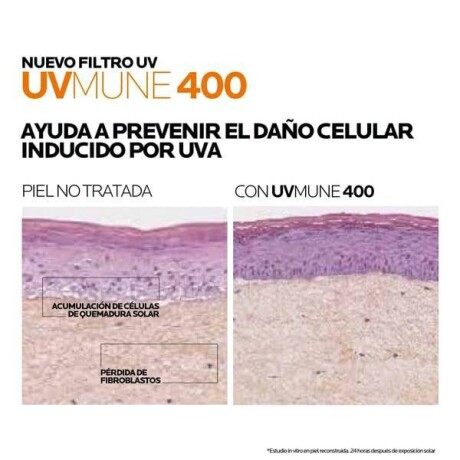 Protector Solar La Roche Posay Anthelios Uvmune 400 Fluido Oil Control sin color FPS50+ 50 Ml Protector Solar La Roche Posay Anthelios Uvmune 400 Fluido Oil Control sin color FPS50+ 50 Ml