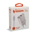 Ficha Cargador + Cable Compatible iPhone Lightning Goldtech Ficha Cargador + Cable Compatible iPhone Lightning Goldtech