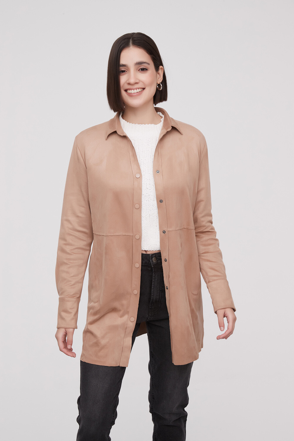 Sobrecamisa Alcalaa Beige