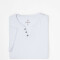 T-shirt m/c botones blanco