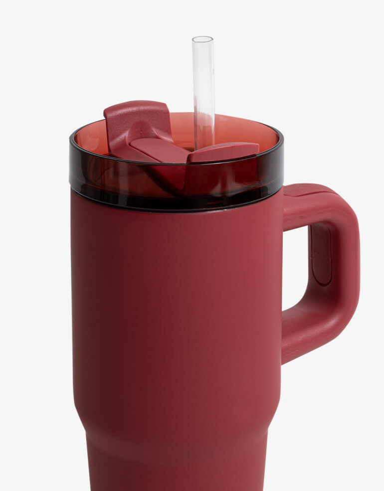 Artículos cocina Vasos Mini Vaso Metálico - Rojo Burdeaux