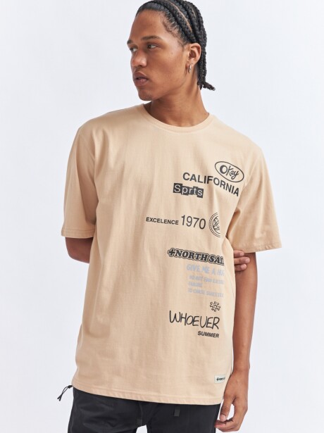 REMERA ANDRÉS BEIGE