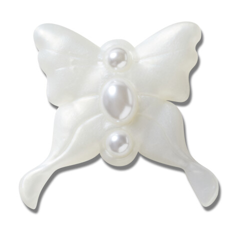 Jibbitz Meta Jelly White Butterfly Multicolor