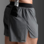 Short Running Light Speed Stash 5 Inch Short Hombre Turbulence/black Reflective
