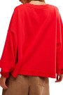 TRISH SWEATSHIRT Rojo