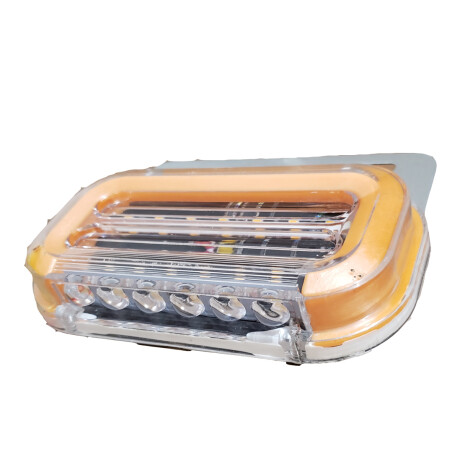 FAROL - FARO LATERAL RECTANGULAR LED 24V AMBAR 135X70MM - FAROL - FARO LATERAL RECTANGULAR LED 24V AMBAR 135X70MM -