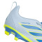 Championes de Niños Adidas Predator Club Ft El Fg/Mg Celeste - Amarillo