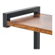 Mueble auxiliar Rack organizador 4 niveles de cocina Hierro y MDF Sin Color