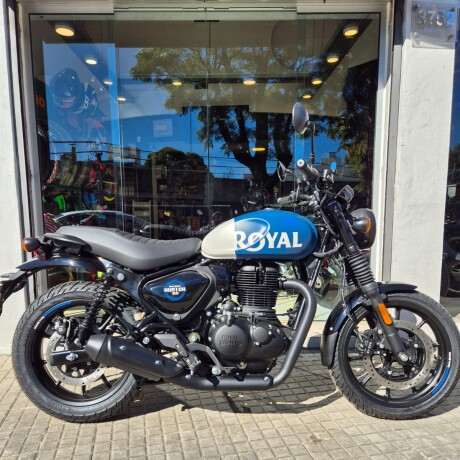 Royal Enfield Hunter 350 Azul Rebel