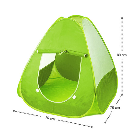 Carpa Casa Infantil Autoarmable con Bolso Verde