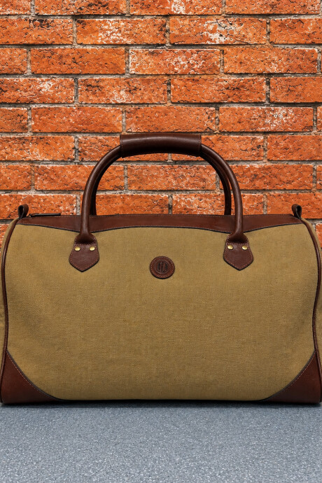 Bolso canvas Kaki