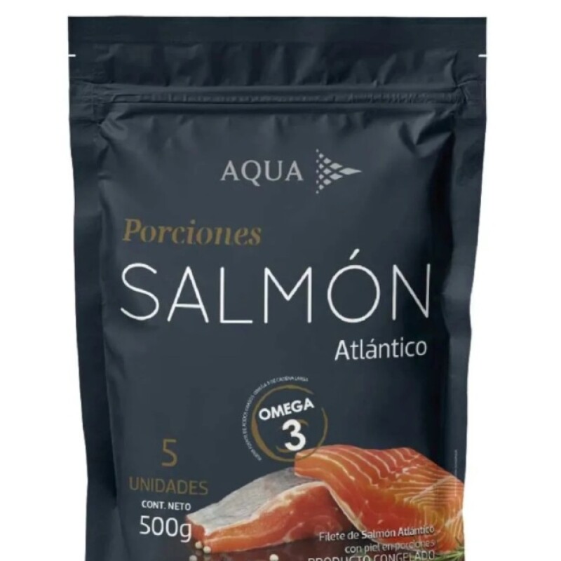SALMON AQUA 5 UNIDADES 500G +SOLO PDE O WEB+ SALMON AQUA 5 UNIDADES 500G +SOLO PDE O WEB+