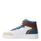 Championes de Mujer Topper Terre Mid Blanco - Azul - Beige