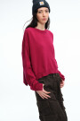 SWEATER COSTURA Fucsia