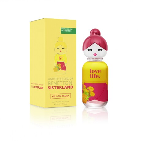 Benetton Sisterland 80ml Yellow Peony