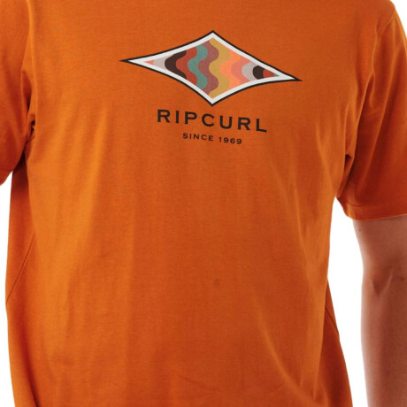 Remera MC Rip Curl Filler Naranja