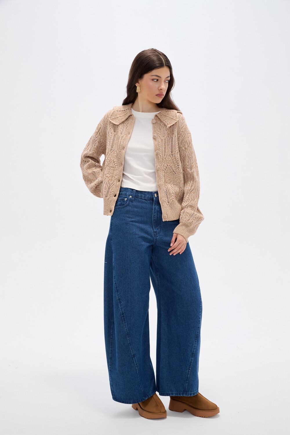 Cardigan Nerua Crudo / Natural