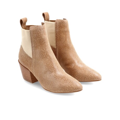 BOTA VENET - CUERO HARPER BEIGE