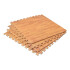 Piso Goma Eva Encastrable X4uni Simil Madera 60 X 60 Cm Variante Diseño Madera