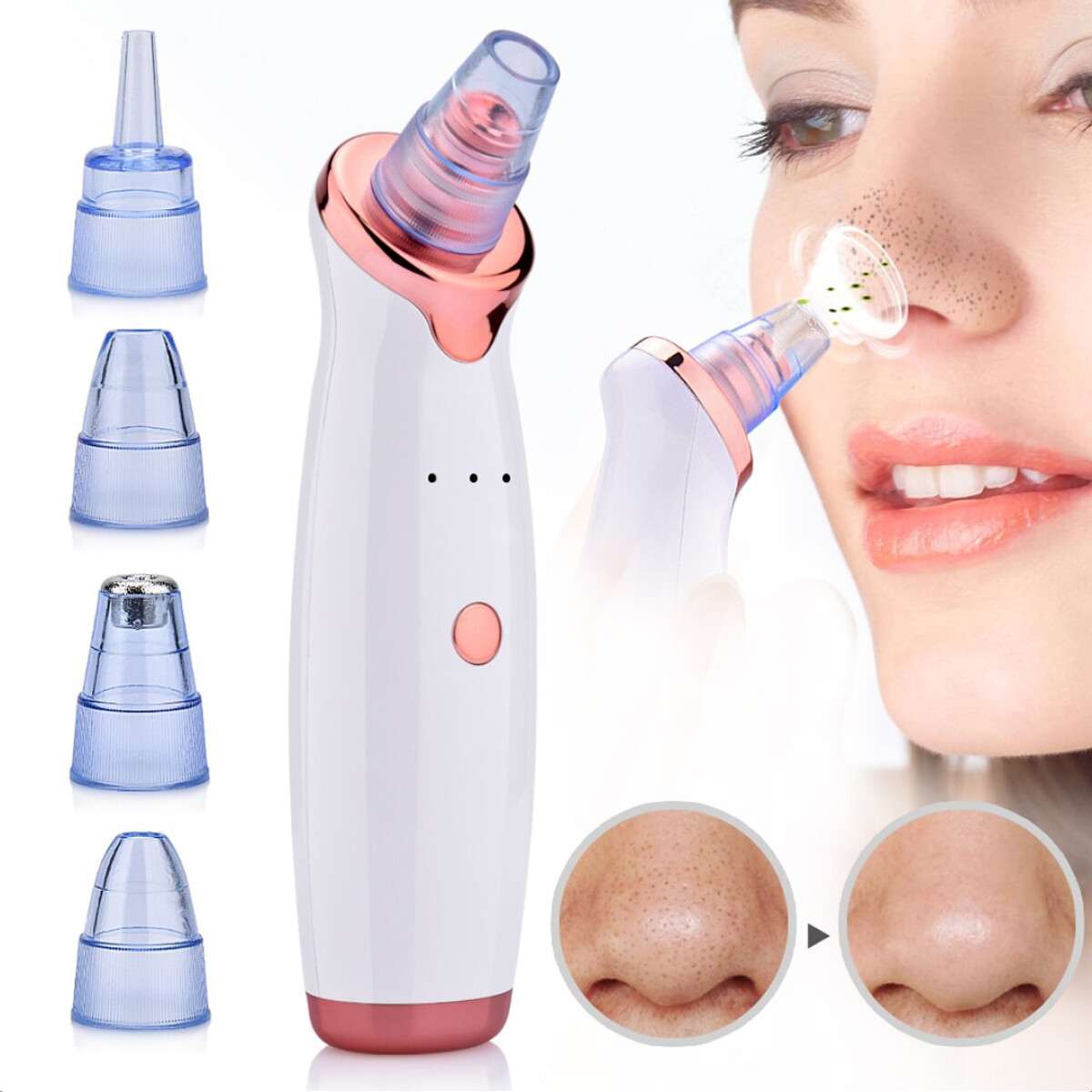 Limpiador Facial de Poros Removedor de Puntos Negros 