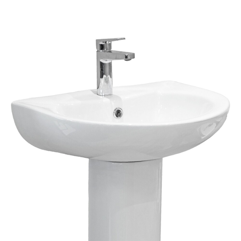 LAVATORIO 1 AGUJERO MODELO KLEIN COLOR BLANCO Lavatorio 1 Agujero Modelo Klein Color Blanco