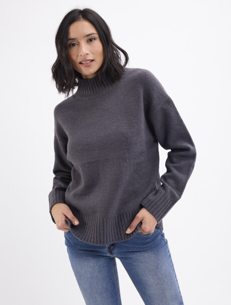 Buzo Mia gris oscuro