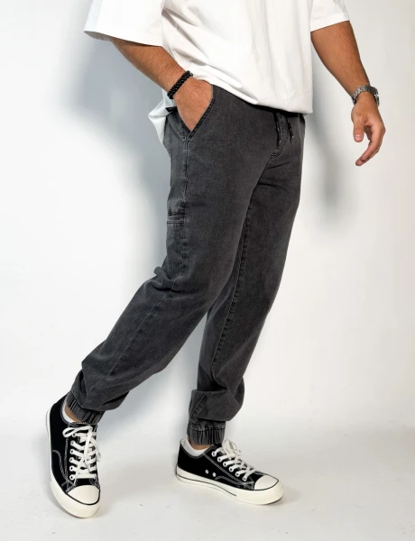 Pantalón de jean Ibai Gris