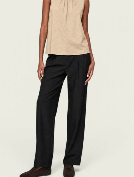 PANTALÓN SASTRERO NEGRO