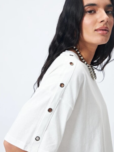 T-SHIRT P.CAKE LETSI BLANCO