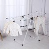 Tendedero acero para ropa plegable alas ajustables Tendedero acero para ropa plegable alas ajustables