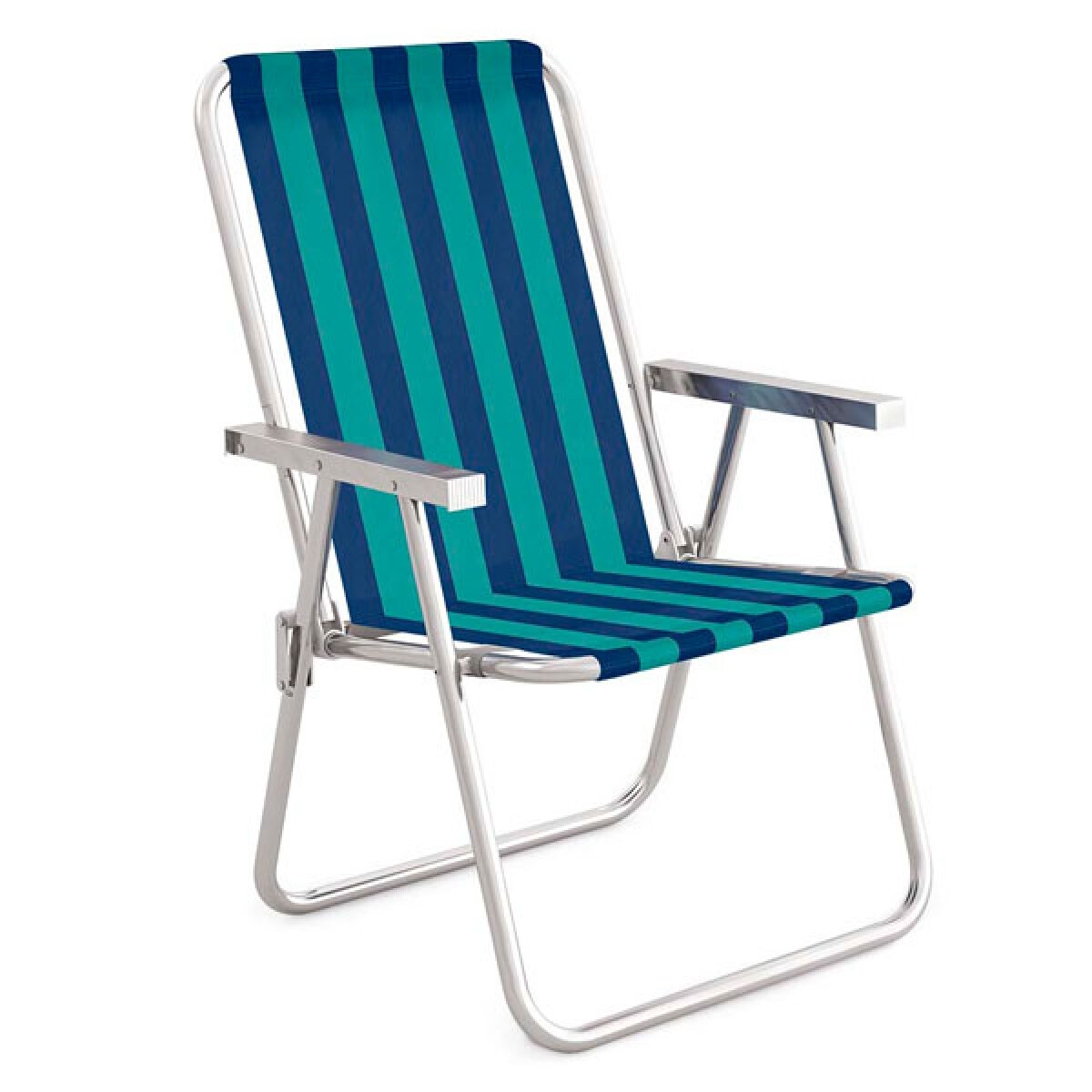 SILLA ALTA COMFORT A/B ALUMINIO-RAYAS 