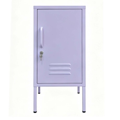 MESA LATERAL 1P METAL VIOLETA OLIVIA LAVANDA