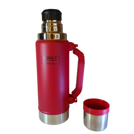 Temo de acero Inox Comet 1,25 Lt fucsia