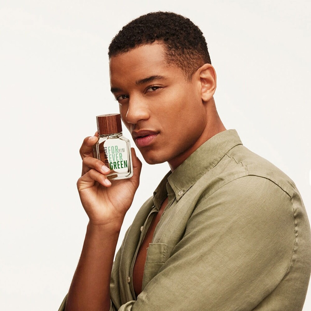 Benetton Estuche de Regalo Forever Green Him Eau de Toilette 100ml + Miniatura 10ml - Masculino