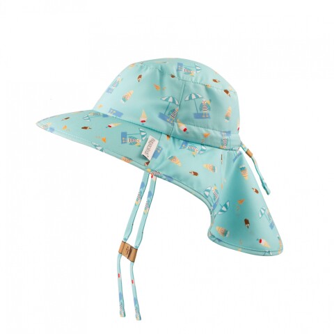 Gorro de Sol con capa y Protección Uv 50+ Seaside