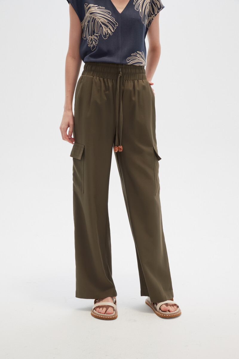 Pantalon Ubatuba - Verde Oliva Oscuro 