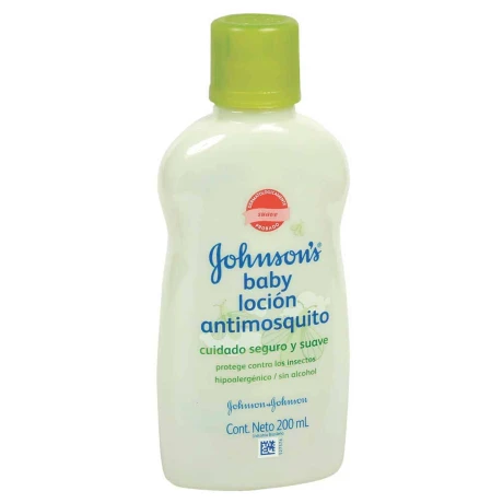 J&J loción antimosquitos x 200ml. J&J loción antimosquitos x 200ml.