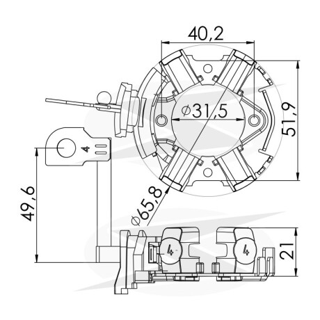 PORTA CARBONES FORD BOSCH AUDI FORD FOCUS UNIFAP PORTA CARBONES FORD BOSCH AUDI FORD FOCUS UNIFAP