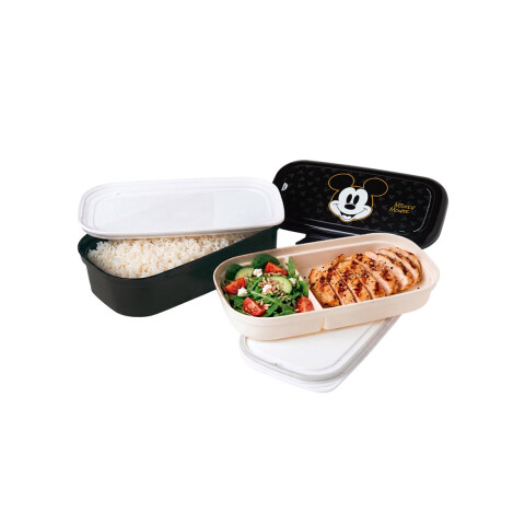 Lunchera Bento X 2 Piezas Mickey U