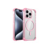 Protector para iPhone 14 Pro Max con bordes color rosa Protector Para Iphone 14 Pro Max Con Bordes Color Rosa