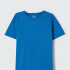 CAMISETA MM MASC AZUL CARIBE/CHUMBO/BLANCO