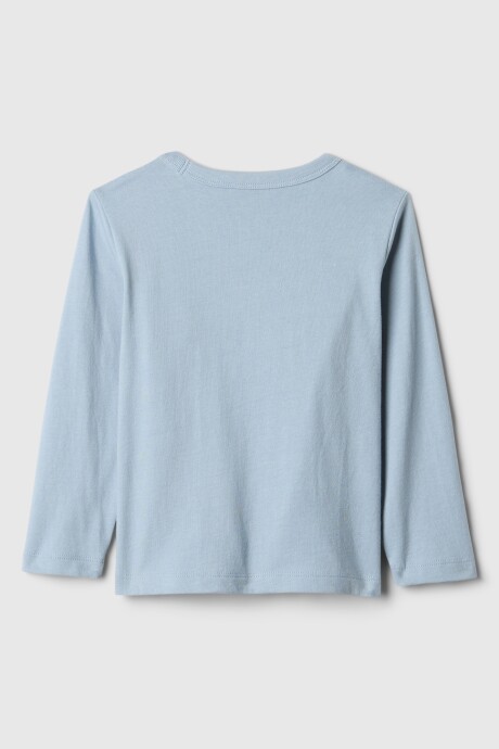 Remera Gráfico Manga Larga Toddler Niño New England Sky