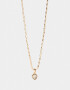 Cadena Corta con Dije Con cubic zirconia Cadena Corta Con Dije Con Cubic Zirconia - Dorado