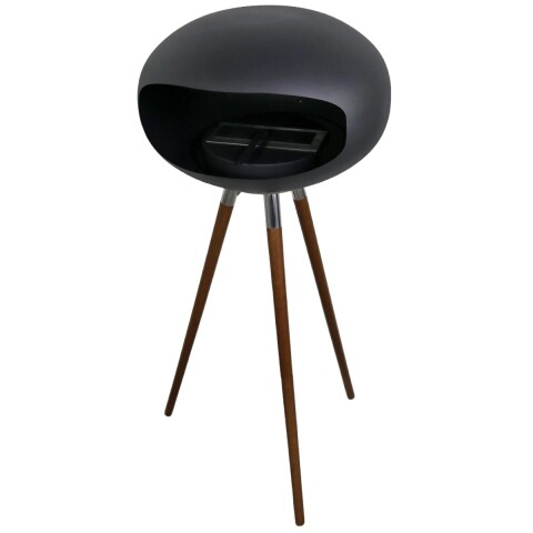 FOGONERO NEGRO A ALCOHOL 110CM Unica